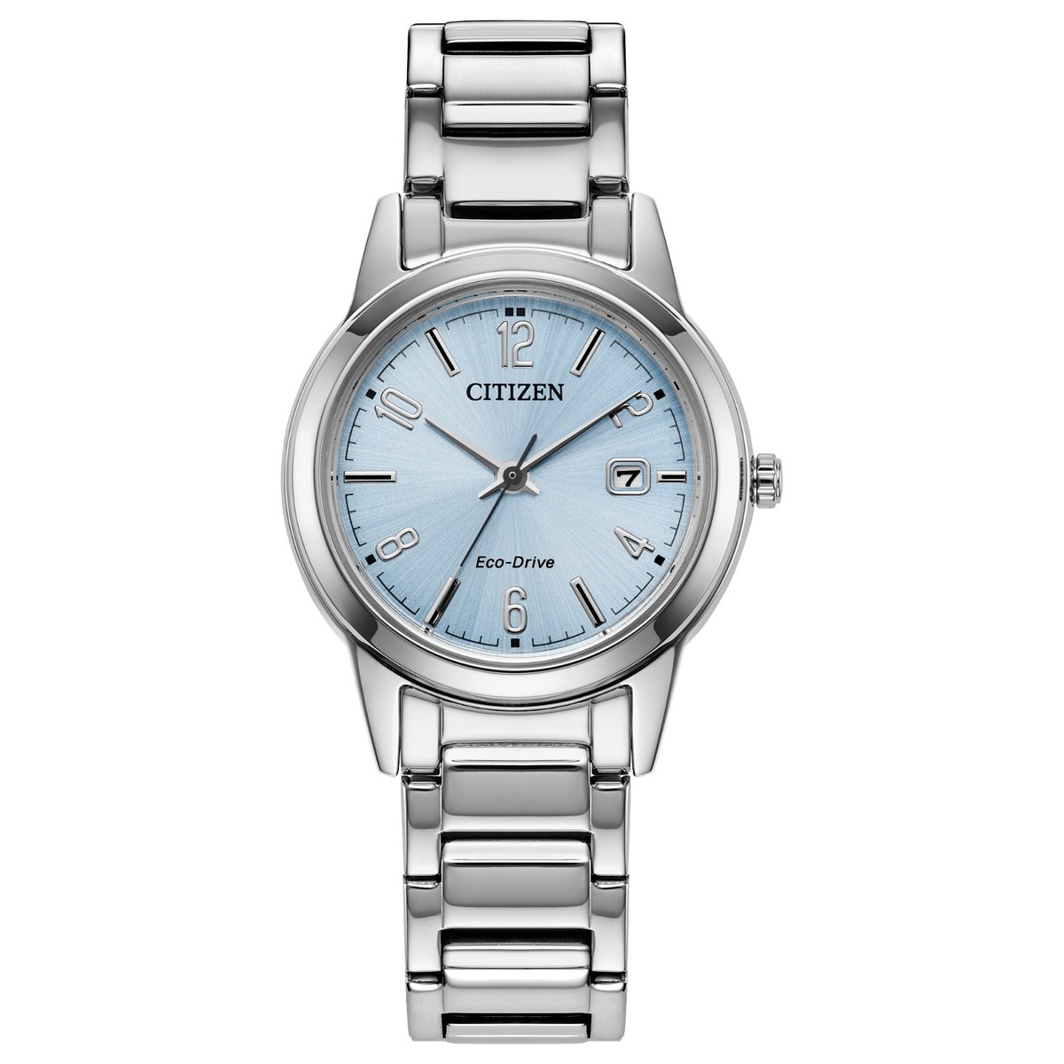 Citizen Women's Classic Eco-Drive Silver Stainless Steel Watch 30