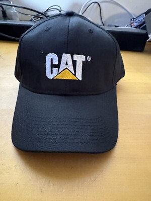 CAT  CATERPILLAR BASIC CAP Herren Kappe Mütze Schirmmütze Schwarz Universalgröße