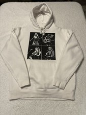 TAYLOR SWIFT The Eras Tour Official Merch White Hoodie 2023 Pullover Large