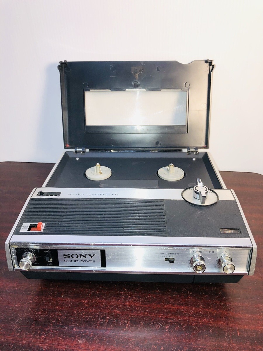 SONY TC-222-A TAPECORDER Reel to Reel Tape Recorder Vintage