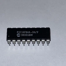 PIC16F84A-04/P MICROCHIP / MICROCONTROLLER / 18 PIN DIP / 1 PIECE