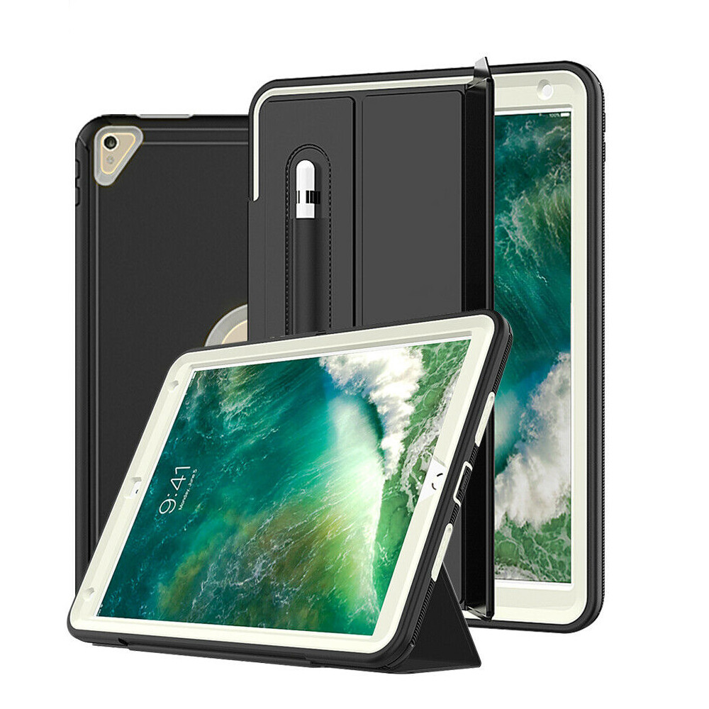 For iPad Air 3 2019 / iPad Pro 10.5 Case with Pencil Holder Smart Sleep Cover