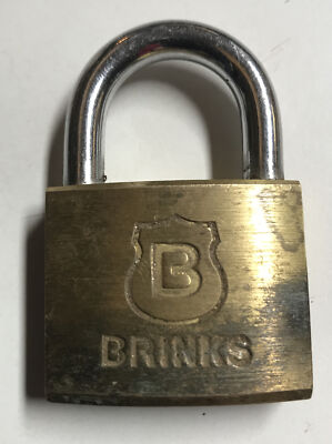 Vintage Brinks Brass Lock No Key (HD35)