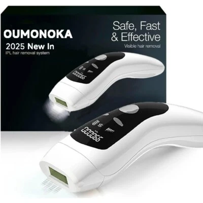 BRANDED Laser Hair Removal Machine IPL Permanent Painless Epilator Body Facial + Glasses