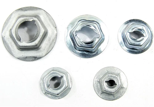 GM PAL Nuts- Fits 1/8" to 5/16" Studs- Emblem Interior etc- 125pcs (25ea)- #046