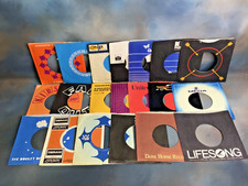 Vintage VARIOUS 45 rpm Sleeve Lot Used Quick Ship 7-inch Sleeves