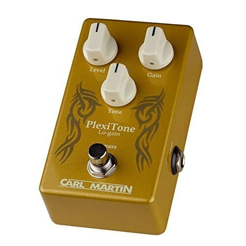 Carl Martin Effects Pedal PlexiTone Single Ch. Lo-Gain Overdrive w/ Tracking NEW - Afbeelding 1 van 3