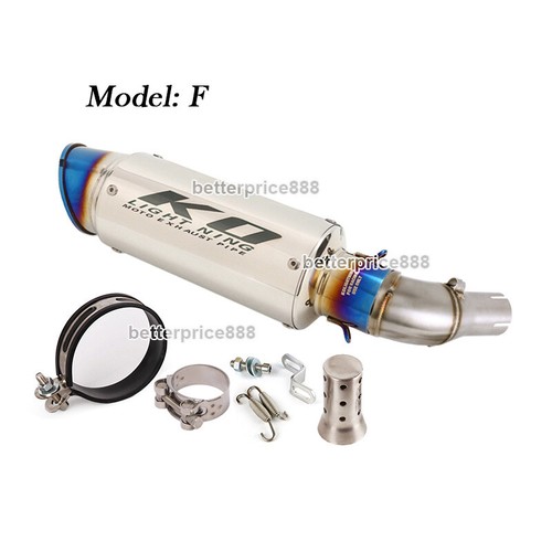 For Yamaha YZF-R3 R25 2015~2025 Exhaust System Mid Link Pipe With Muffler Tips - Picture 7 of 12