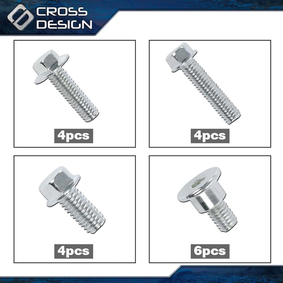 塑料挡泥板车身螺栓套件适用于雅马哈 YZ 250 450 YZ250F 450F YZ250F YZ450F — 第 4/4 张图片