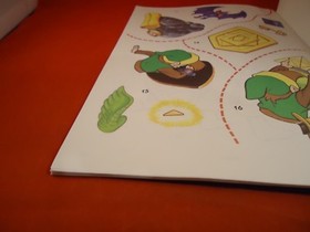 The Legend of Zelda Sticker Fun Nintendo NES Golden Children's Activity Book NEW