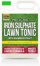 Lawn Tonic Liquid Iron Sulphate Quality Ferrous Conditioner Fertiliser Grass ...