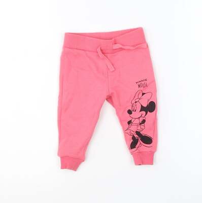 Disney Mädchen rosa Polyester Pyjama Hose Größe 3-6 Monate - Disney Minnie Maus