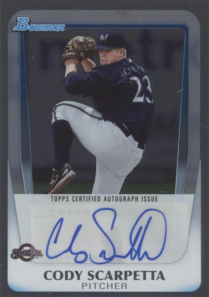 2011 Bowman Draft Picks & Prospects - Cody Scarpetta #BPA-CS - 1 of 1