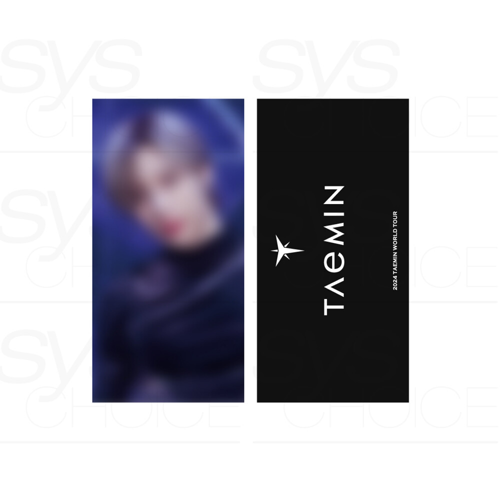 テミン Ephemeral Gaze 台北公演 入場トレカ+ネックストラップ jp.ktown4u.com : TAEMIN - [2024 TAEMIN WORLD TOUR [Ephemeral