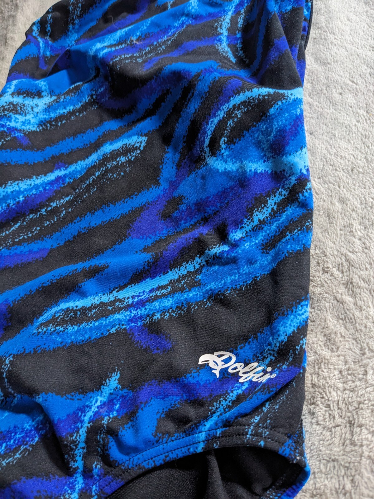 DOLFIN One Piece Swimsuit Womens Size 30 Black Blue