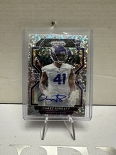 CHAZZ SURRATT 2021 Panini Prizm Rookie RC #419 SILVER DISCO!