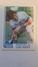 1982 TOPPS CLINT HURDLE #297 NM 