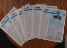 Datel Intersil 1980 Data Acquisition Products – Instruments and Systems data