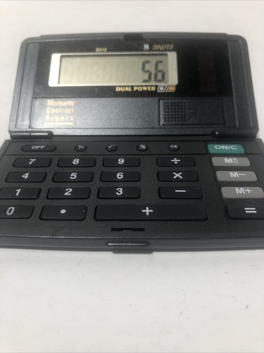NeoCon 96 Worlds Trade Fair Electronic Calculator Desktop 8 Digit Dual Power - Picture 8 of 8