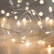 Fairy String Lights Battery Operated LED Lamp Christmas Party Wedding Home Decor