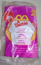 McDonald's Barbie Rapunzel 2 1996 New in Package