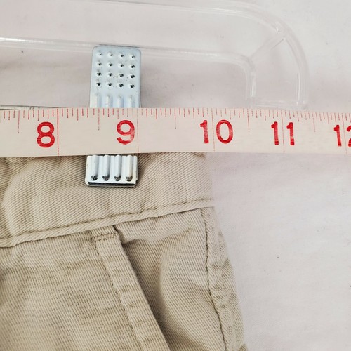 JK Authentic Boys Beige Khaki Pants School Uniform Size 4R Flat Front - Picture 3 of 6