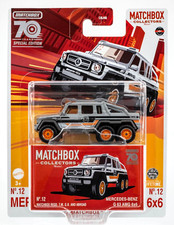 2023 Matchbox Collectors #12 Mercedes-Benz G63 AMG 6x6 MATTE GREY | 70th | FSC