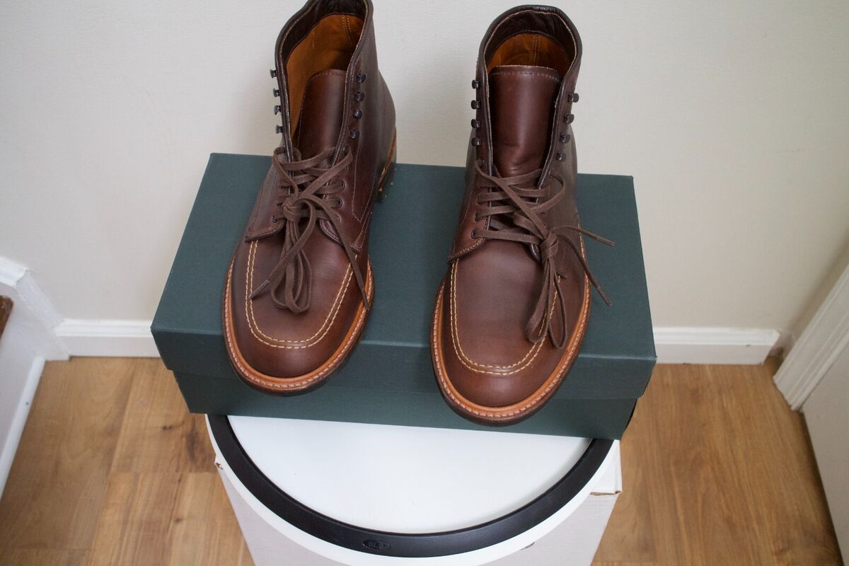 Alden Men's D7917HC Indy Boot Commando Sole Workboot Brown Alden Men's D7917HC Indy Boot Commando Sole Workboot Brown