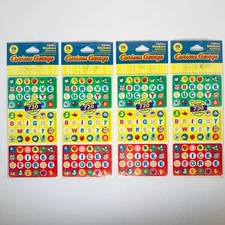 4 SMILE MAKERS 720 Pack '06 PBS Curious George Mini Dots Sheet=2880 Stickers USA