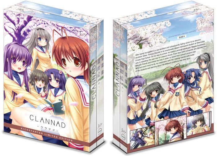 Clannad Kickstarter Limited Edition PC + Anthology Comic FACTORY