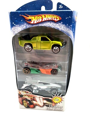 Hot Wheels Holiday Hot Rods 3 Pack set 2007 Toys Collectibles