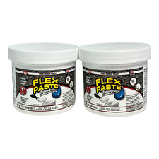 Flex Paste Super Thick Rubber Paste 1lb/454 grams each; New LOT OF 2 