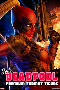 förundras sideshow samlaives Lady Deadpool Premium Format 1 4 Staty förundras sideshow samlaives Lady Deadpool Premium Format 1 4 Staty