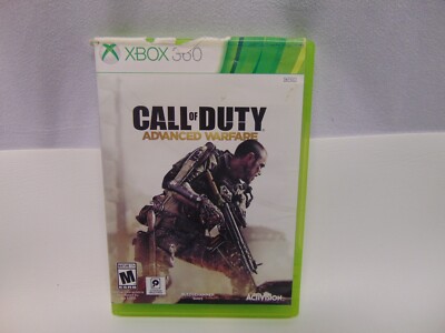 Xbox 360 Call of Duty Advanced Warfare video game 2 dics