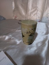 Tea Forte Ceramic Tea Cup With Lid & Strainer