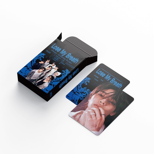 55pcs Set ITZY Stray Kids Lose My Breath Lomo Card HD Collective Lomocards - Picture 10 of 14