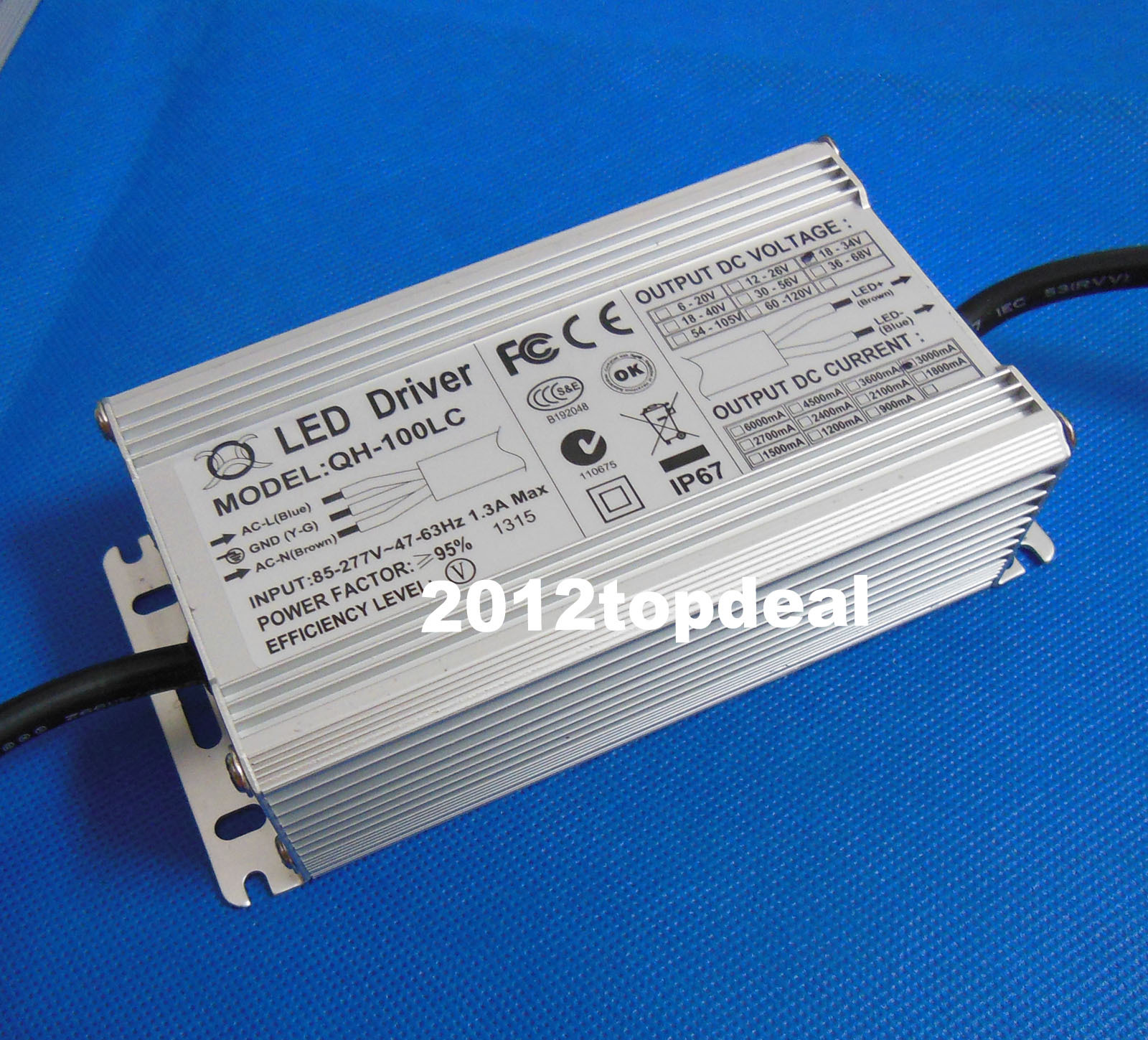 Water Proof Power Supply LED Driver 10w 20w 30w 50w 100w 150W 200W SMD