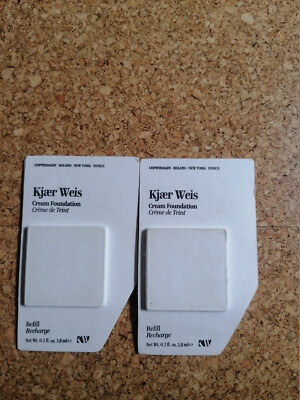 Kjaer Weis cream foundation refill transparent golden neutral