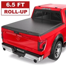 6.5FT Roll-Up Truck Bed Tonneau Cover For 2004-14 F150 2006-08 Mark LT Styleside