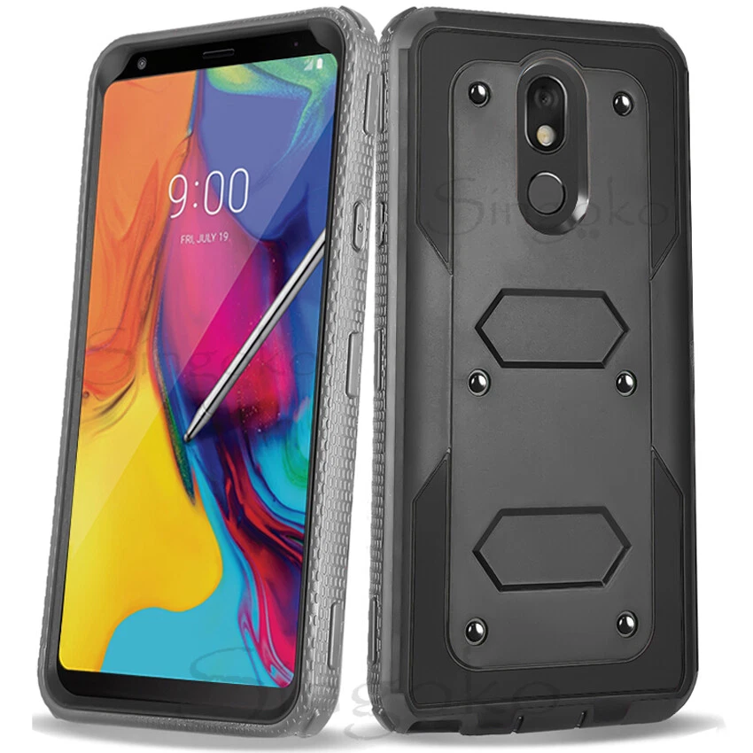 RUGGED Shockproof ARMOR LG Stylo 5 4 3 2 Plus Phone Case Cover SCREEN PROTECTOR - Image 4 of 4