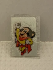 1982 Mighty Mouse Puffy Sticker  Viacom International