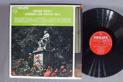 GWRARD SOUZAY/SCHUBERT LIED RECITAL VOL.2 JPN SFX-7641 | eBay