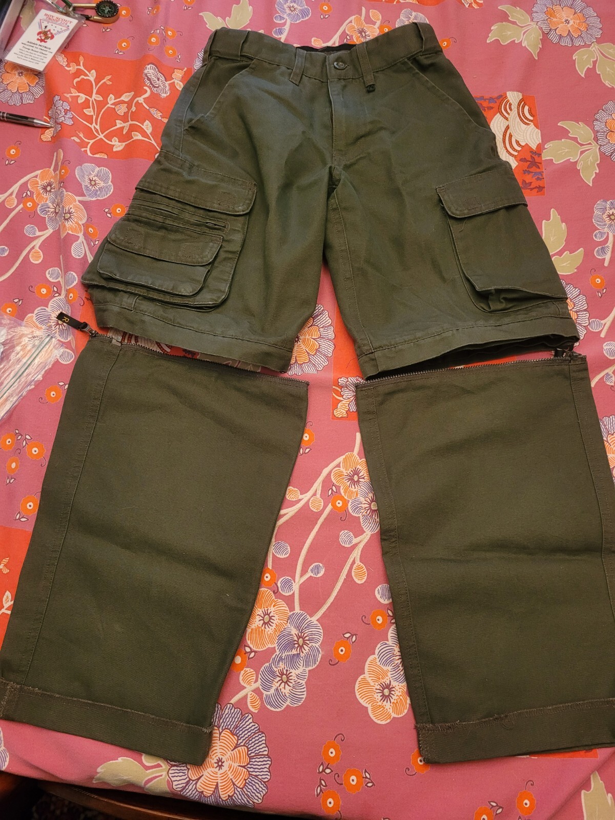 Boy Scout uniform pants size 8 Gem
