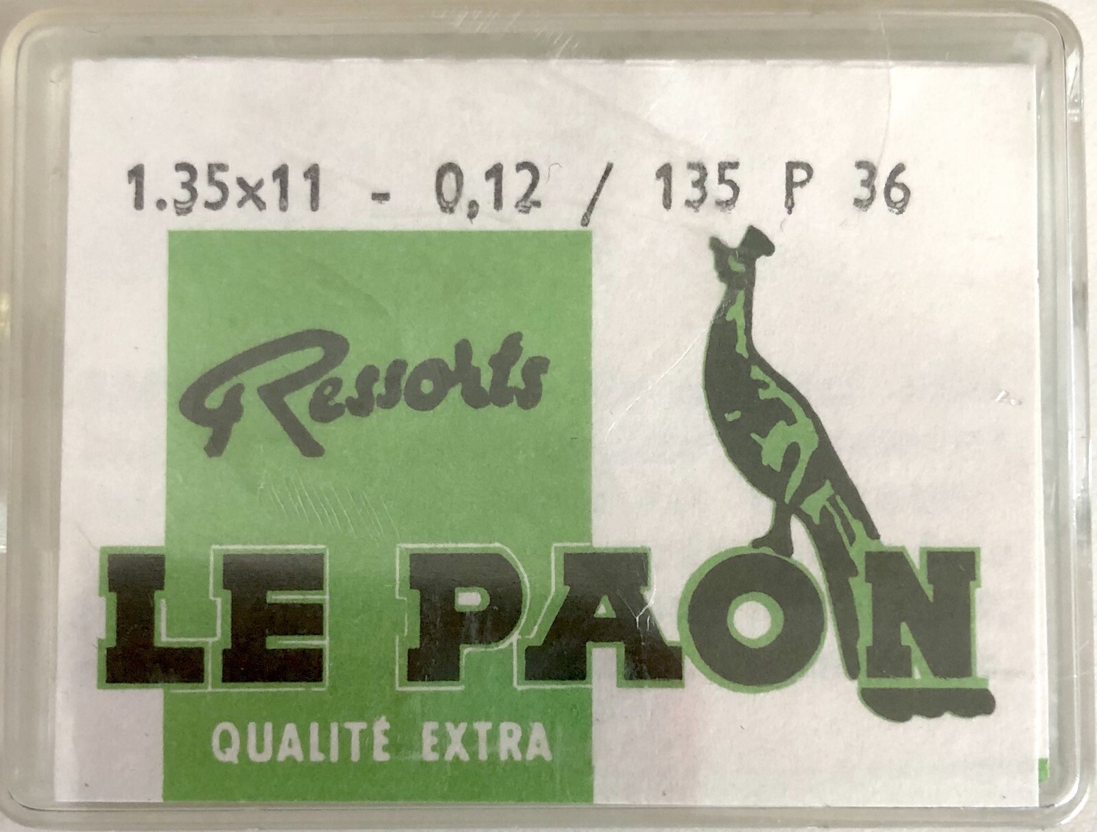 Premium 1.35 x 0.12mm Ø11 Watch Mainspring #135 P 36 - 1X Replacement