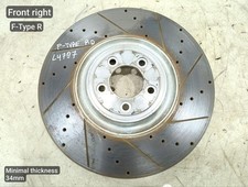 Bremsscheibe Jaguar F-TYPE Coupe 2016 vorne rechts 63120026R
