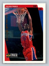 1997-98 Collector's Choice #106 Lucious Harris New Jersey Nets Basketball Card