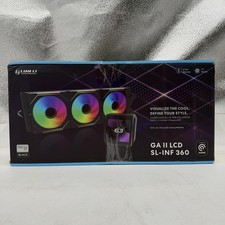 LIAN LI Galahad II LCD SL-INF 360 Black Liquid Cooler, GA2ALCD36INB