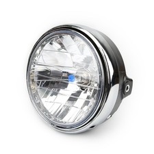 Universal 8inch Motorcycle Headlamp W Turn Signal Led Headlight Housing Bucket
