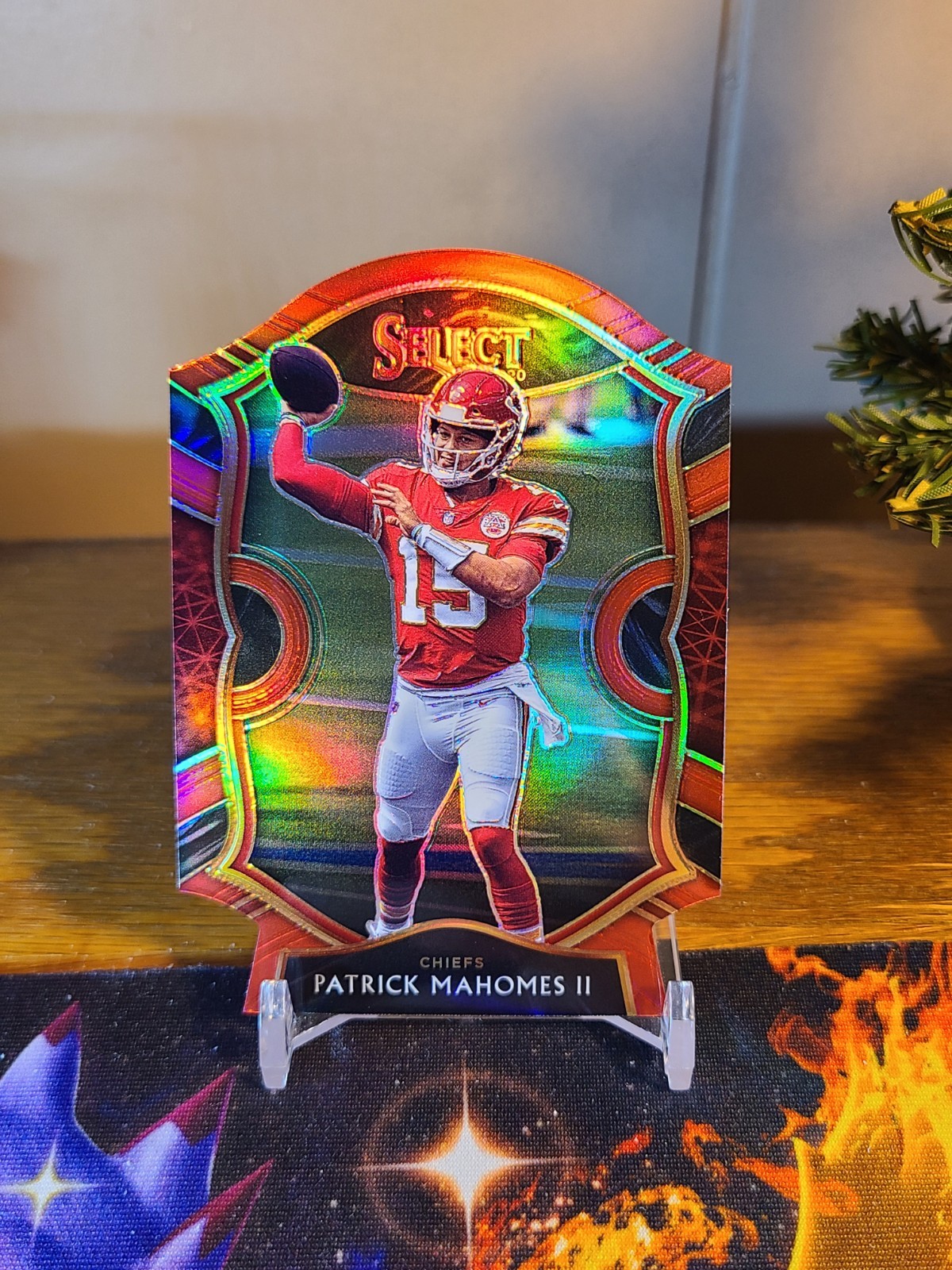 2020 PANINI SELECT DIE-CUT RED PRIZM #2 PATRICK MAHOMES II