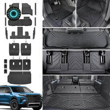 Floor Mats Set for 2024 2025 2026 Chevy Traverse  2025 2026 Buick Enclave 7 Sea